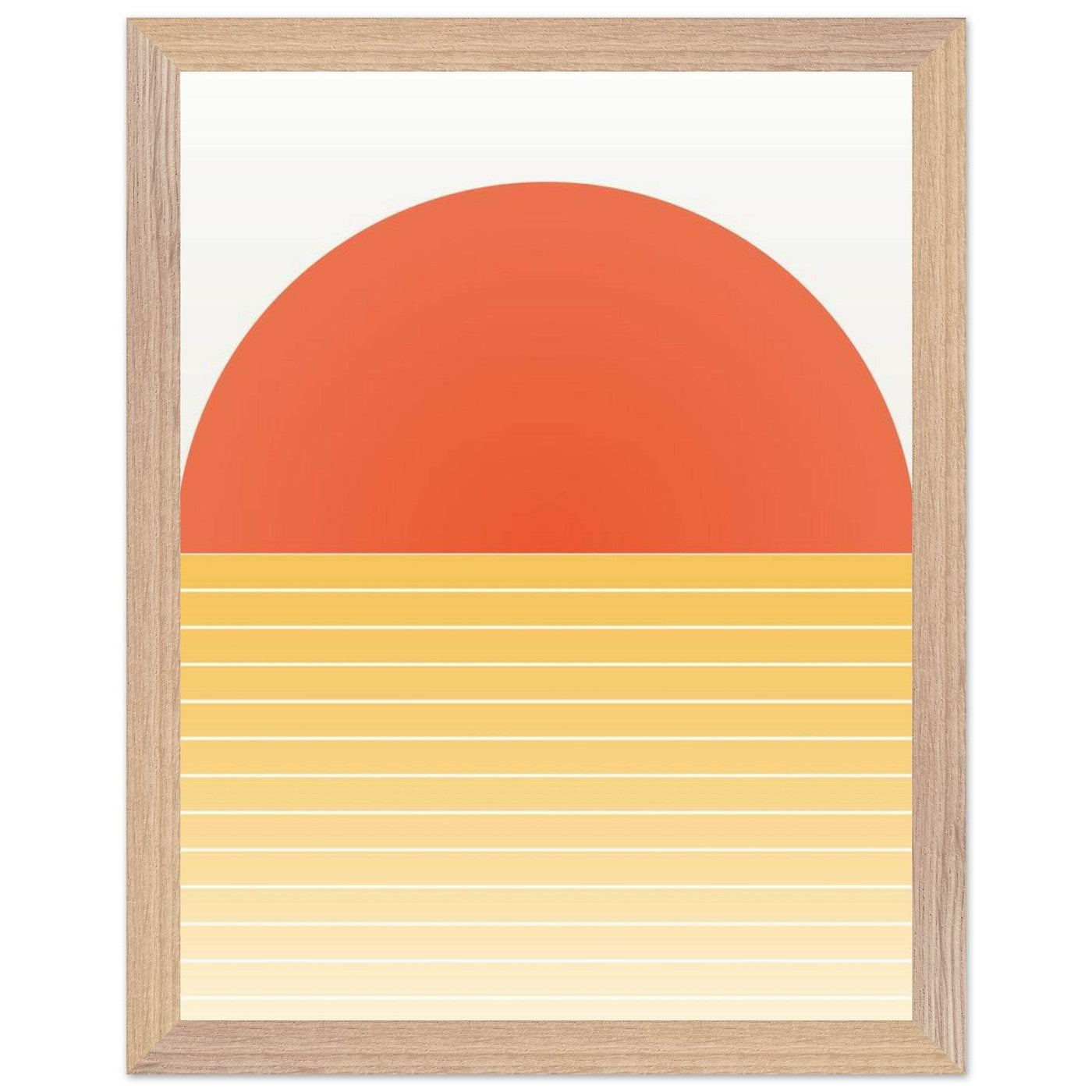 Bauhaus Sunset 1923 - Vibrantwalls