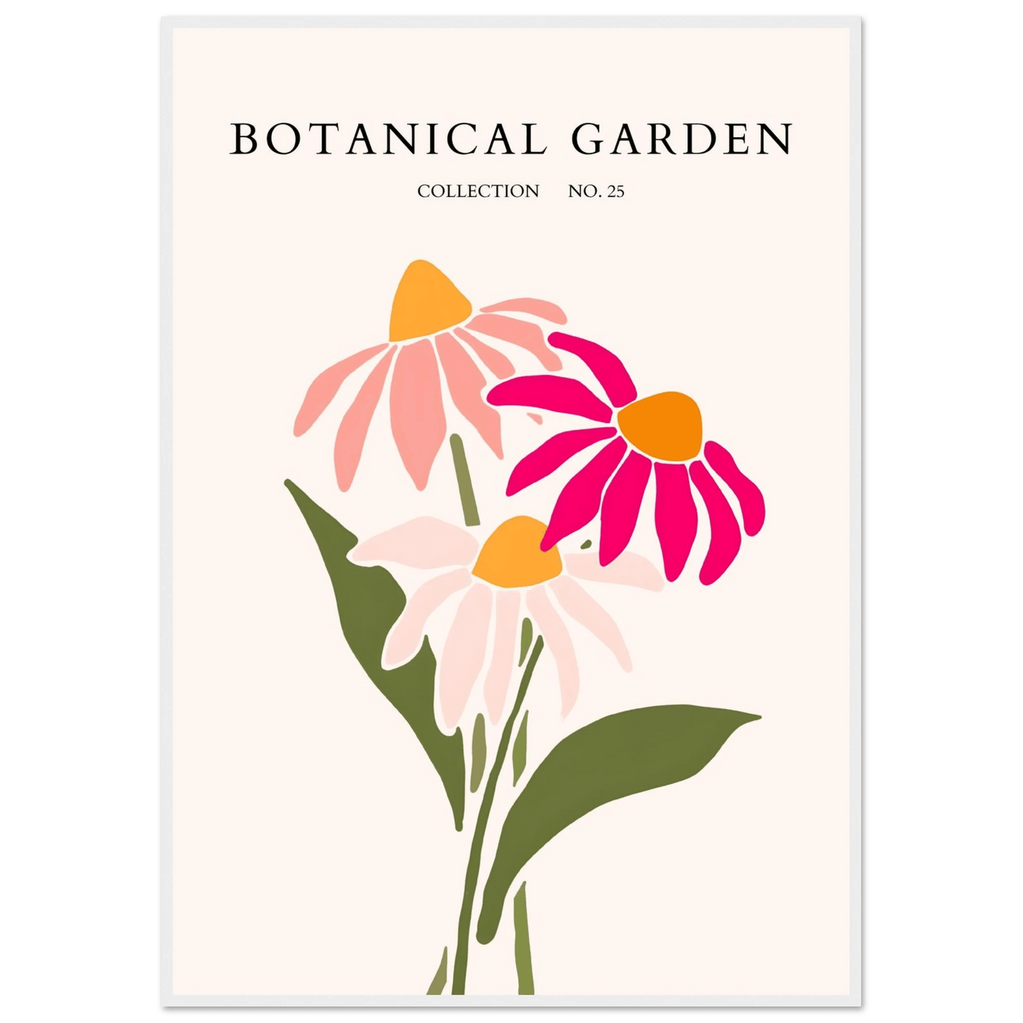 Botanical Garden Collection Framed Posters – Vibrant Floral Art Prints for Nature Lovers | Ready-to-Hang - Vibrantwalls