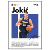 Nikola Jokic Wall Art - Vibrantwalls