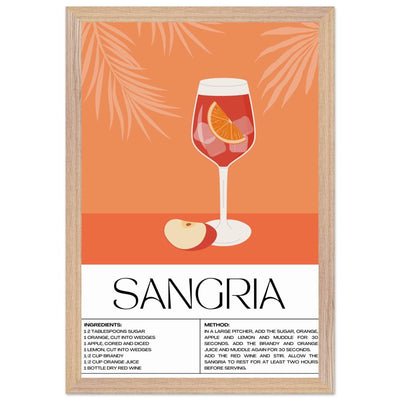 Sangria Cocktail Recipe - Vibrantwalls