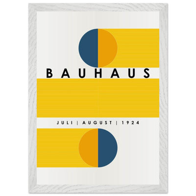 Bauhaus Blue Tunnel Geometric - Vibrantwalls