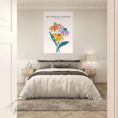 Botanical Garden Collection Framed Poster – Abstract Floral Art Print | Vibrant Colors, Ready-to-Hang - Vibrantwalls