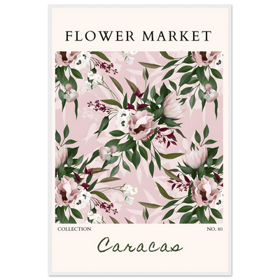 Blush Floral Dream Framed Poster – Elegant Botanical Art Print | Ready-to-Hang in Multiple Sizes & Frame Styles - Vibrantwalls