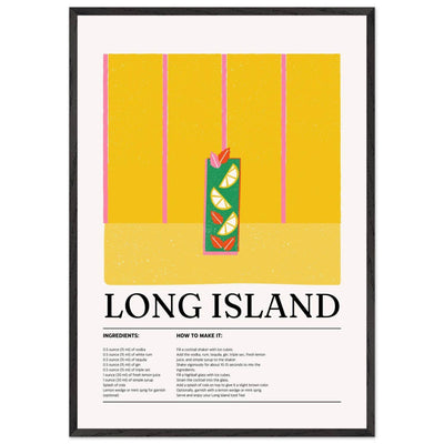 Long Island Iced Tea Recipe Party Drink - Vibrantwalls
