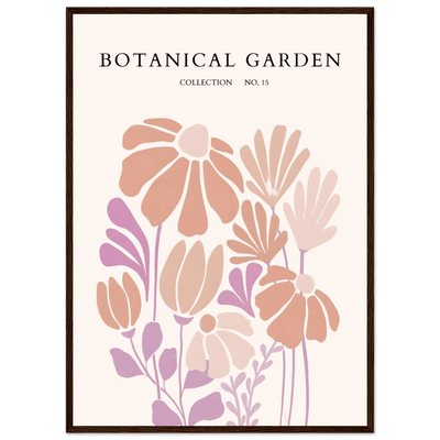 Botanical Garden Collection Framed Posters – Soft Floral Abstract Art Prints | Ready-to-Hang - Vibrantwalls
