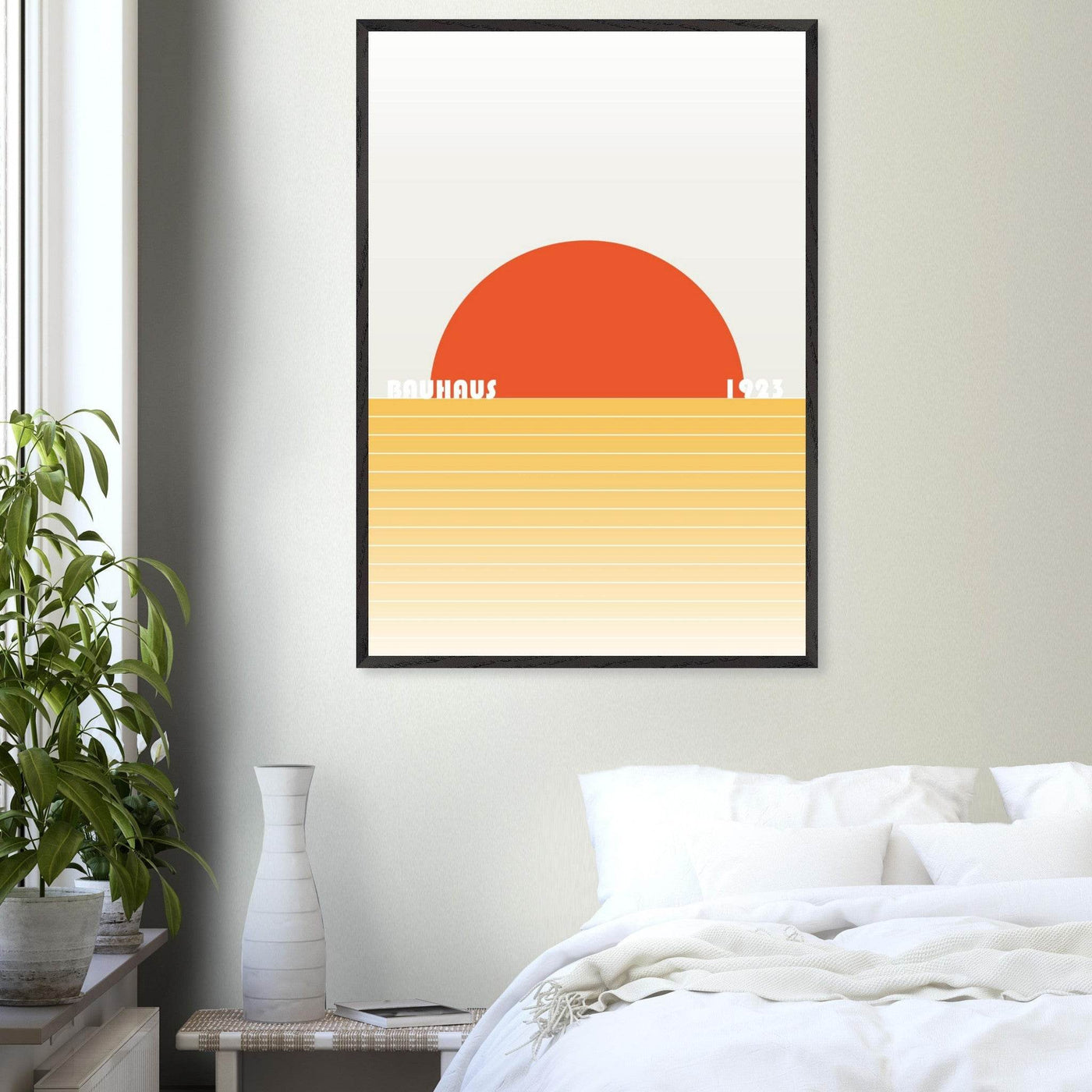 Bauhaus Sunset Abstraction - Vibrantwalls