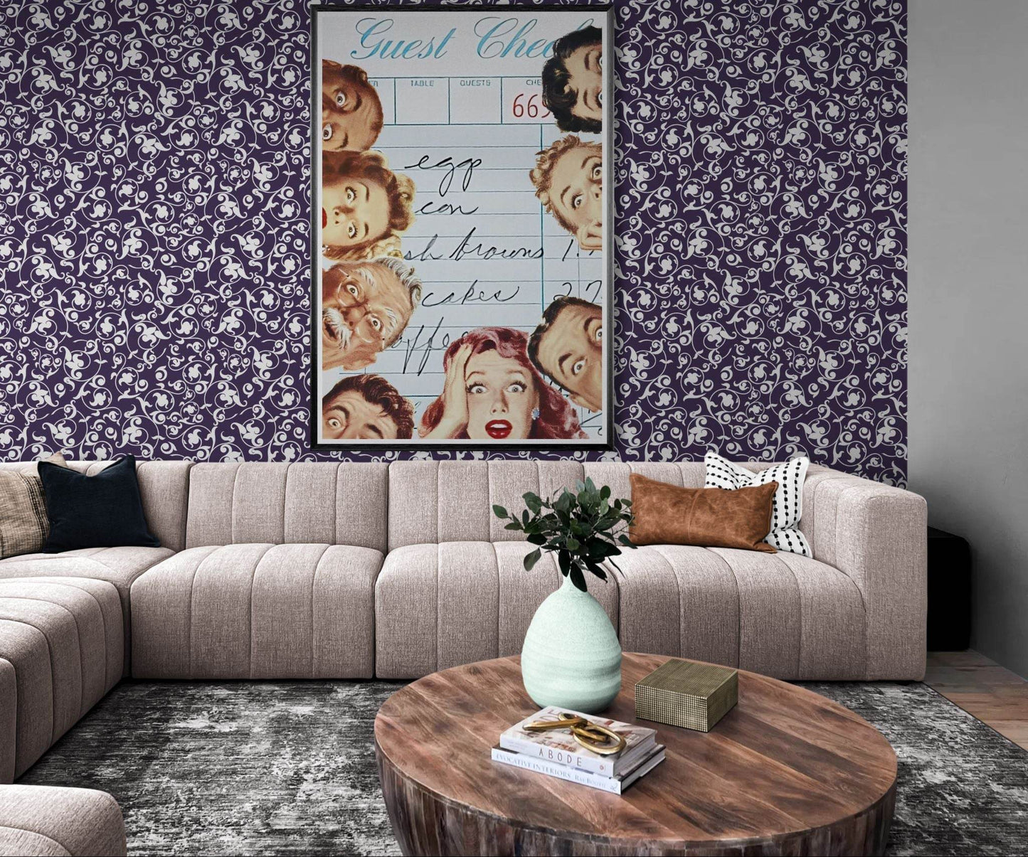 Retro Diner Drama - Vibrantwalls