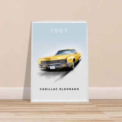 1967 Cadillac Eldorado - Iconic American Luxury Framed Poster | Premium Wall Art, Ready-to-Hang in Your Style - Vibrantwalls