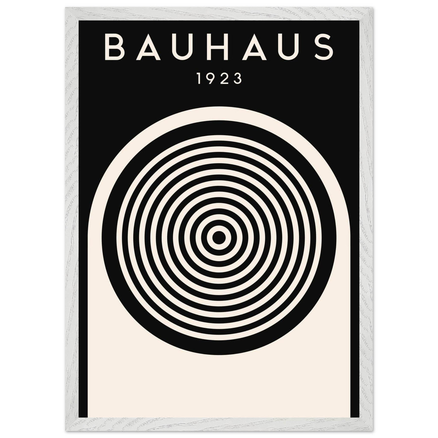 Bauhaus Black & Cream - Vibrantwalls