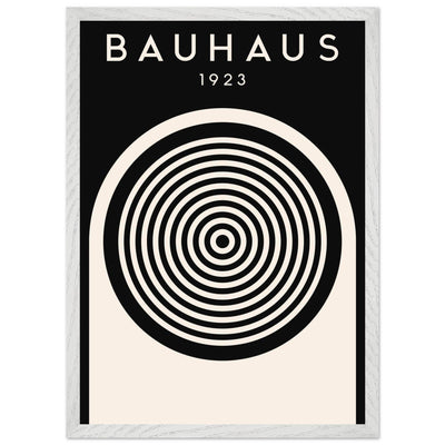 Bauhaus Black & Cream - Vibrantwalls