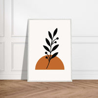 Botanical Sunset Nature Inspired Wall Art - Vibrantwalls