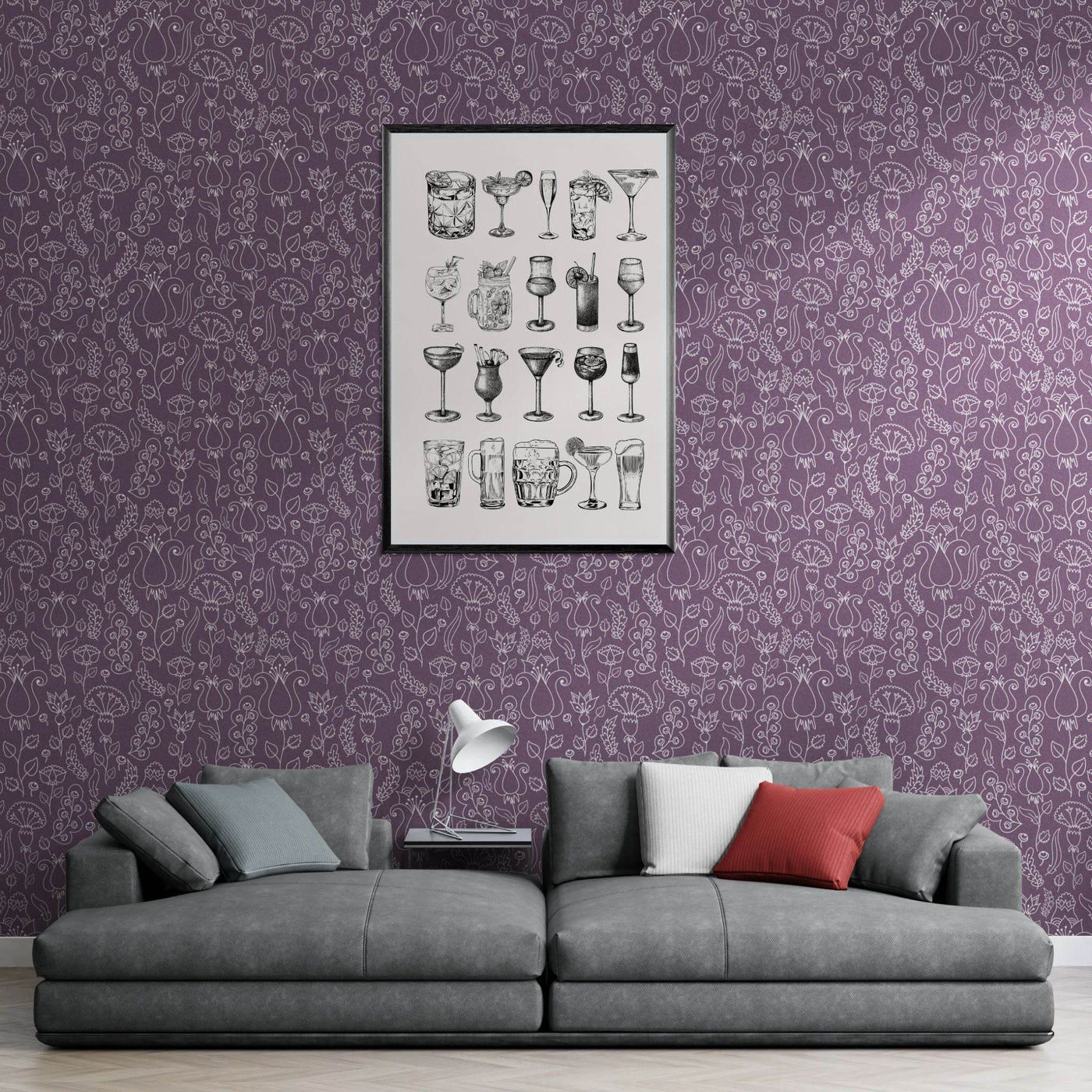 Gin Tonic Cocktail Recipe Vintage Style Art - Vibrantwalls