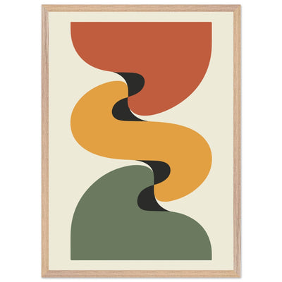 Desert Landscape Abstract - Vibrantwalls