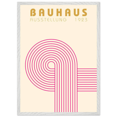 Bauhaus Pink Pop Decor for Modern Home Aesthetics - Vibrantwalls