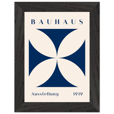 Bauhaus Exhibition 1919 - Navy Cream - Vibrantwalls