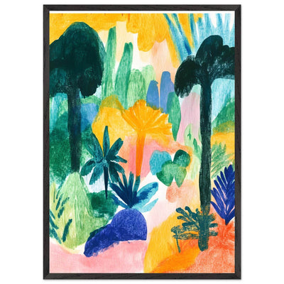 Abstract Tropical - Vibrantwalls
