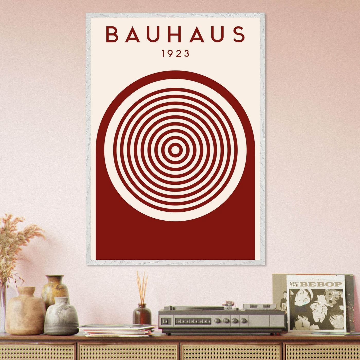 Bauhaus Ausstellung 1923 Concentric Circle - Vibrantwalls
