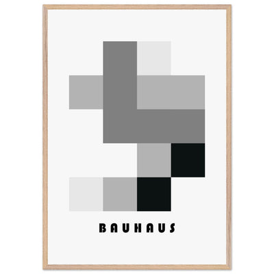 Bauhaus-Style Abstract Geometric - Vibrantwalls