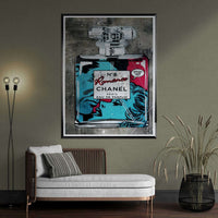 Colorful Chanel Wall Art - Vibrantwalls