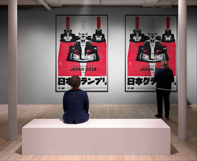 Formula 1 Japan 2019 Suzuka Circuit Racing Poster – Eco-Friendly, Framed & Ready to Hang - Vibrantwalls