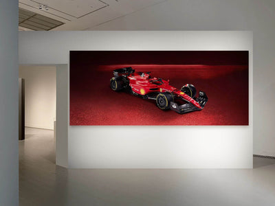 Ferrari Formula 1 Poster – High-Quality Mounted Framed Print - Vibrantwalls
