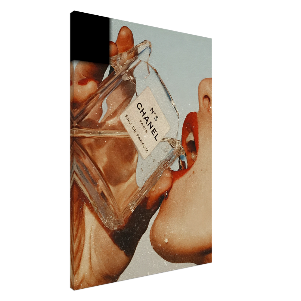 Chanel Advertising Canvas Wall Art - Vibrantwalls