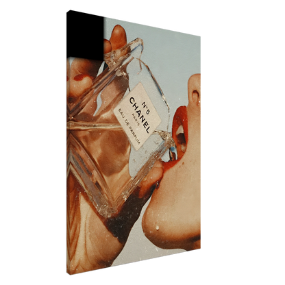Chanel Advertising Canvas Wall Art - Vibrantwalls
