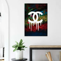 Chanel Painting Canvas Wall Art - Vibrantwalls