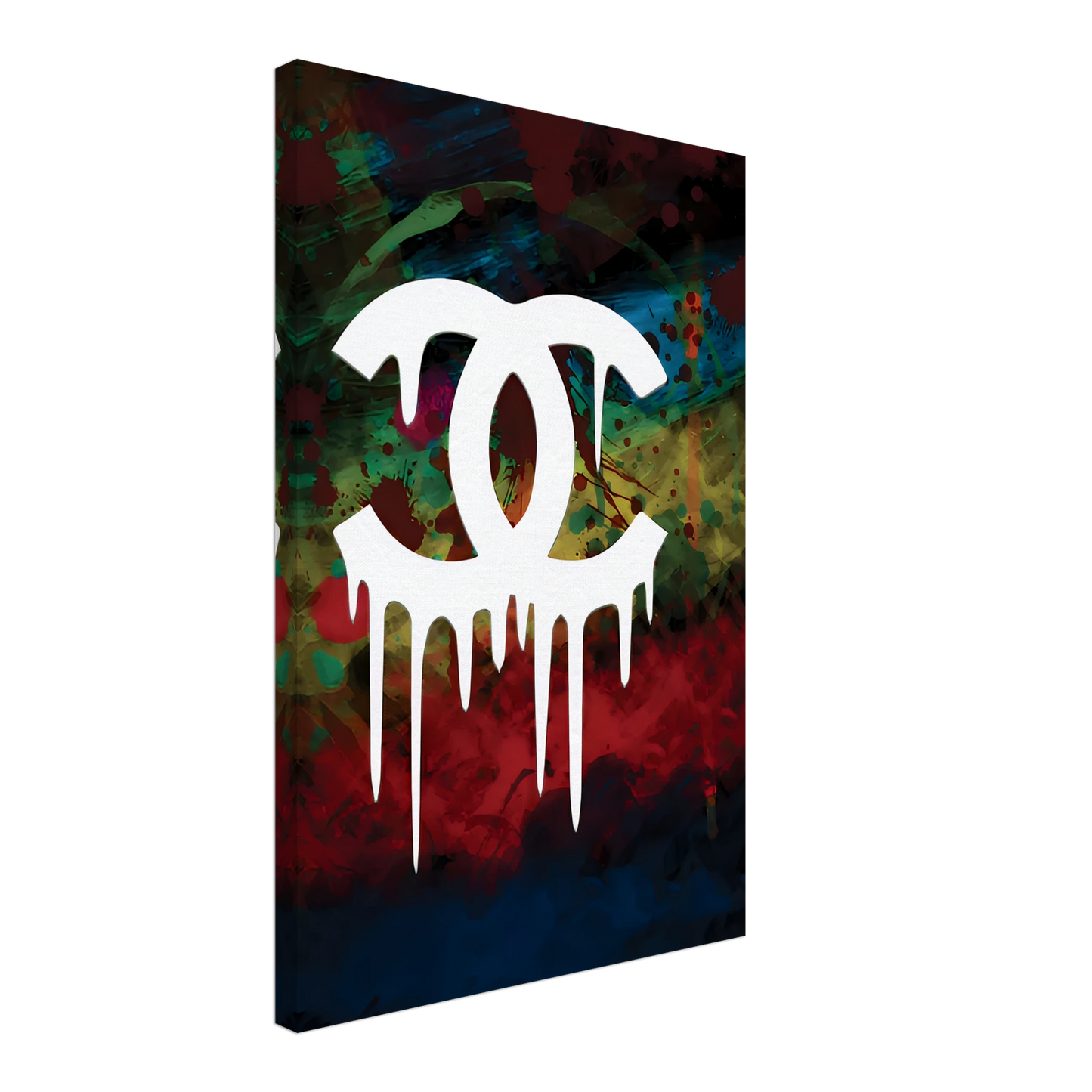 Chanel Painting Canvas Wall Art - Vibrantwalls