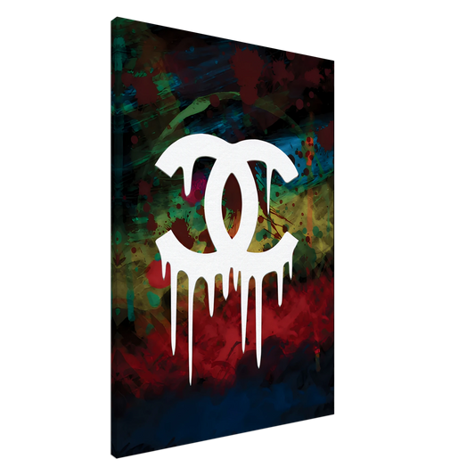 Chanel Painting Canvas Wall Art - Vibrantwalls