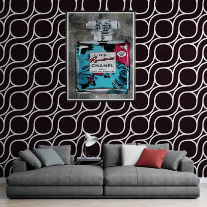 Colorful Chanel Wall Art- Vibrantwalls