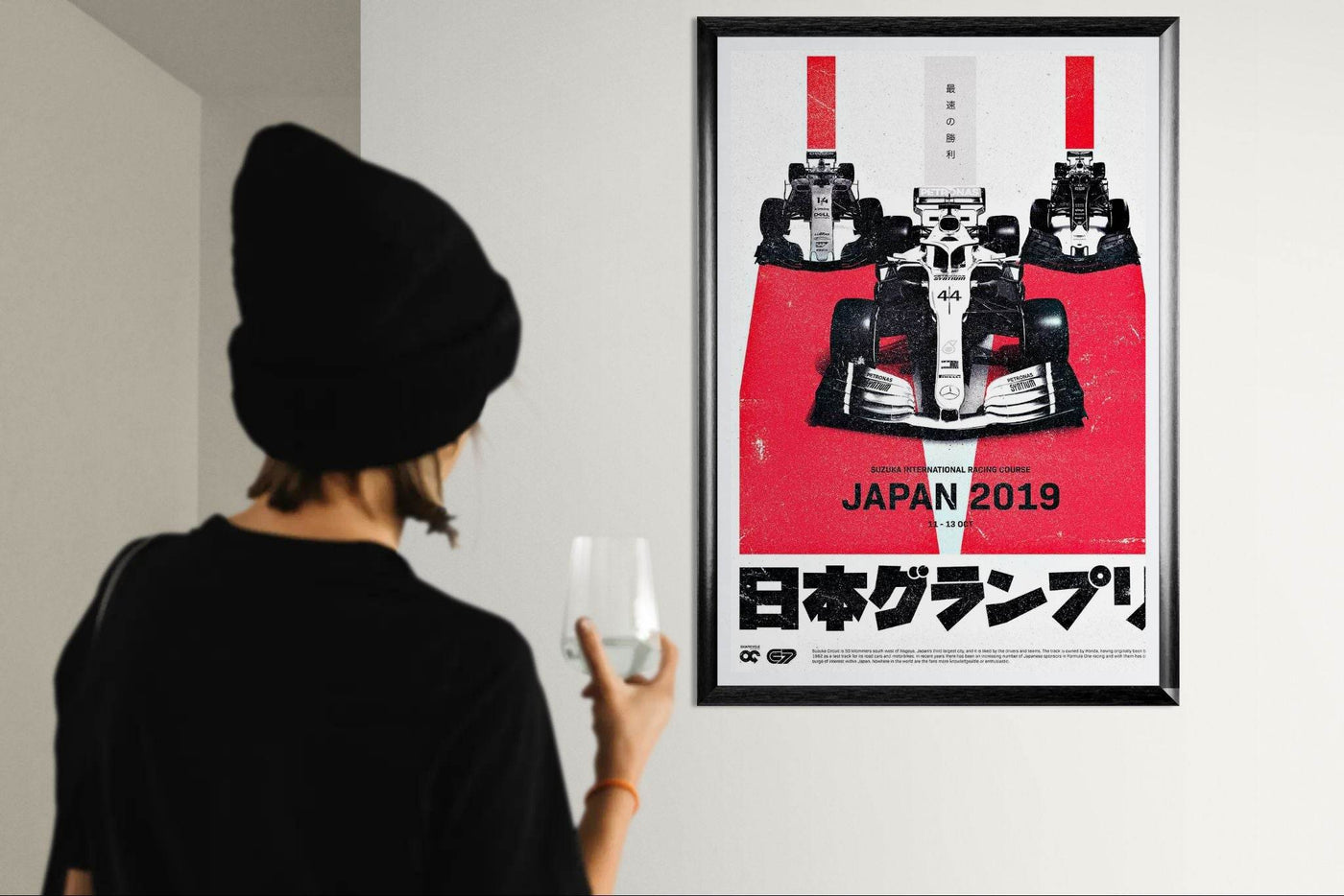 Formula 1 Japan 2019 Suzuka Circuit Racing Poster – Eco-Friendly, Framed & Ready to Hang - Vibrantwalls