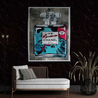 Colorful Chanel Wall Art - Vibrantwalls