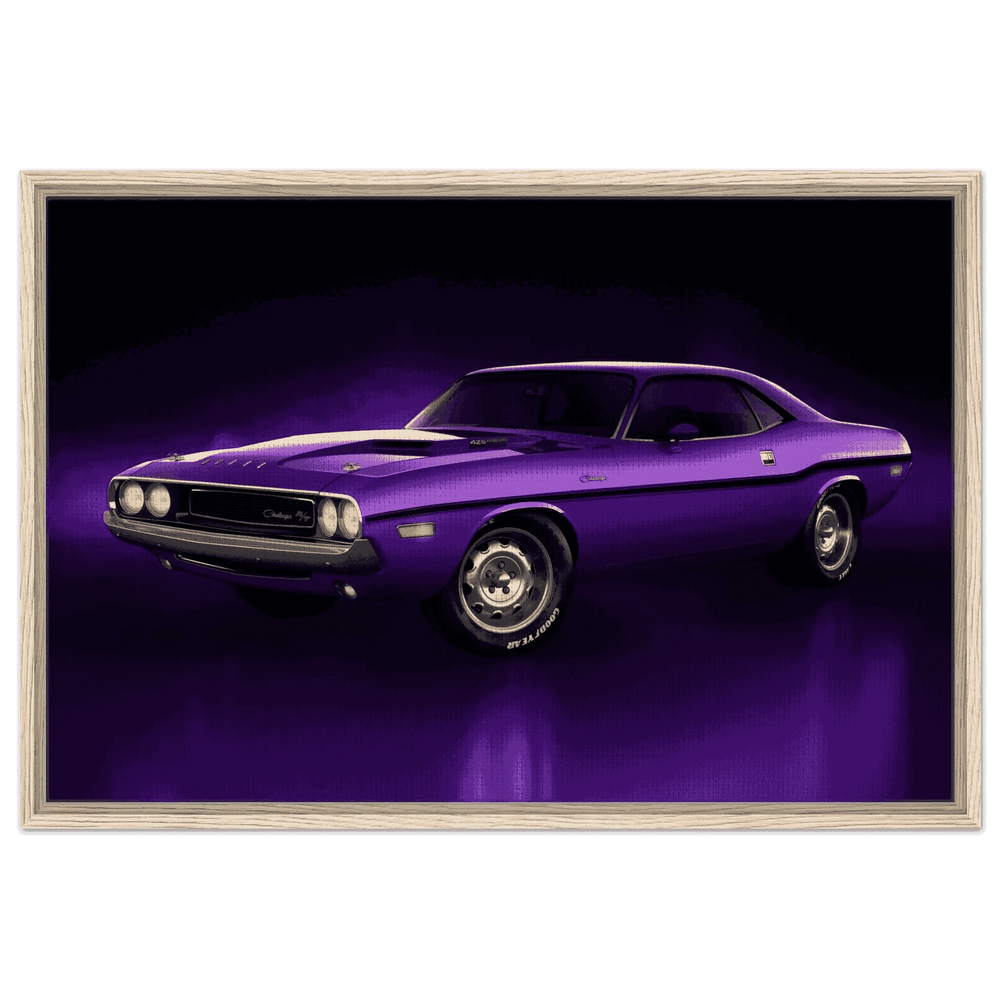 Dodge Challenger R/T 1970 Muscle Car Dodge Classic USA Wall Art - Vibrantwalls