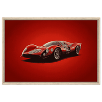 Ferrari 330 P4 Wall Art - Vibrantwalls