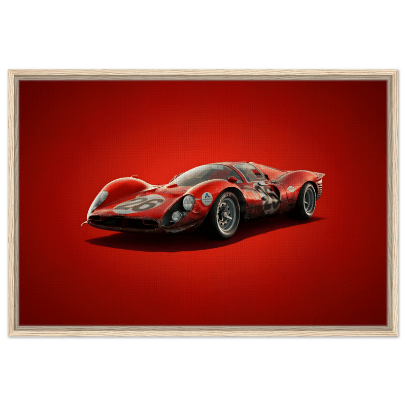 Ferrari 330 P4 Wall Art - Vibrantwalls