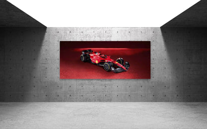 Ferrari Formula 1 Poster – High-Quality Mounted Framed Print - Vibrantwalls