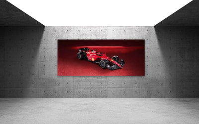 Ferrari Formula 1 Poster – High-Quality Mounted Framed Print - Vibrantwalls