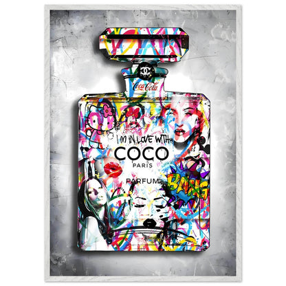 Pop Art Chanel Wall Art- Vibrantwalls