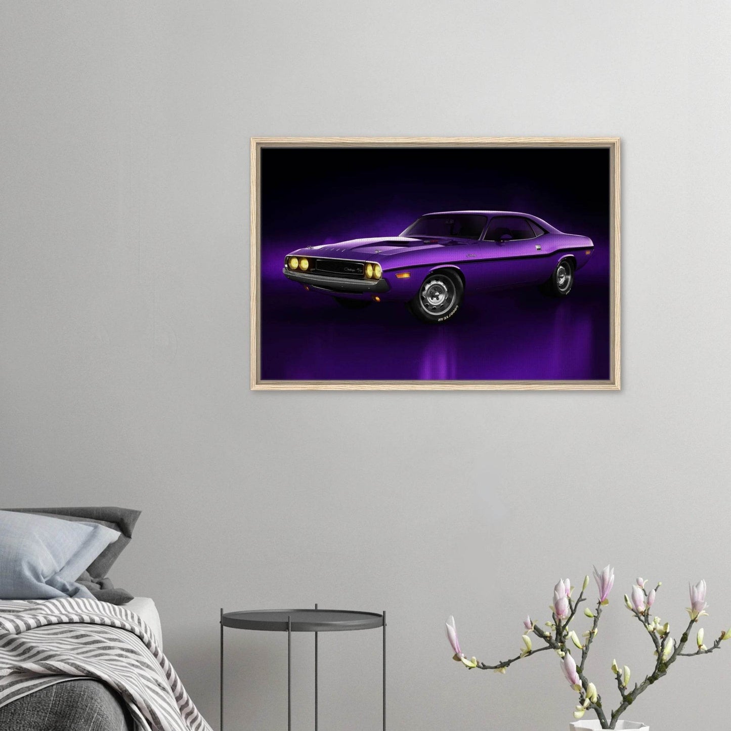 Dodge Challenger R/T 1970 Muscle Car Dodge Classic USA Wall Art - Vibrantwalls