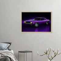 Dodge Challenger R/T 1970 Muscle Car Dodge Classic USA Wall Art - Vibrantwalls