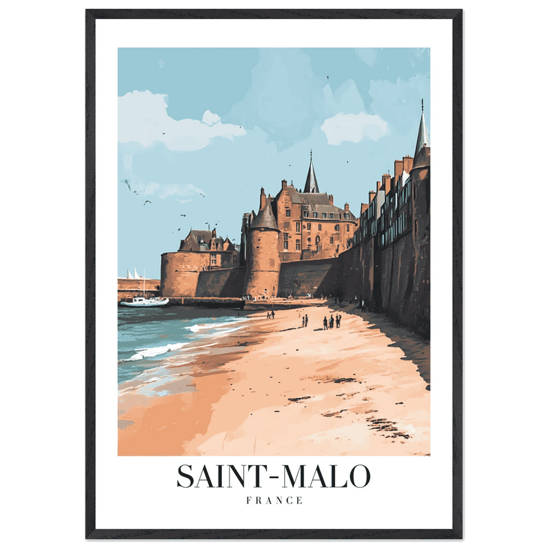 Saint Malo France Wall Art - Vibrantwalls