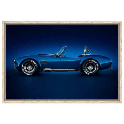 Shelby Cobra 427 Vintage Classic Mustang Muscle Car USA Wall Art - Vibrantwalls