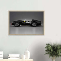 Ferrari 250 Testa Rossa Framed Canvas - Vibrantwalls