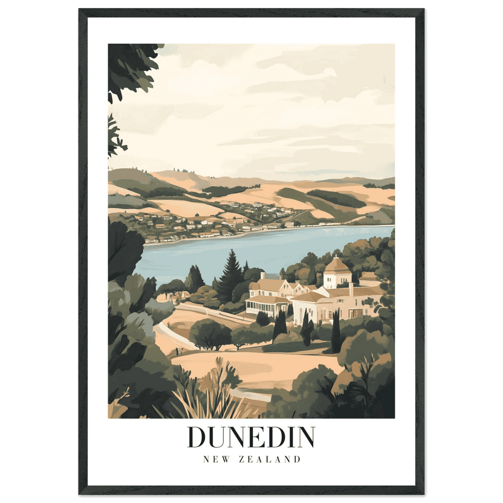 Dunedin New Zealand Wall Art - Vibrantwalls