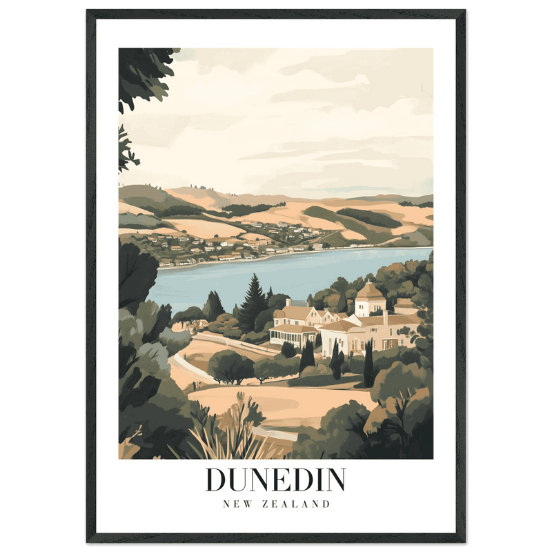Dunedin New Zealand Wall Art - Vibrantwalls