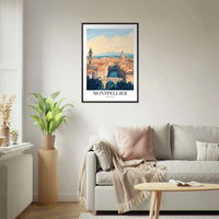 Montpellier France Wall Art - Vibrantwalls