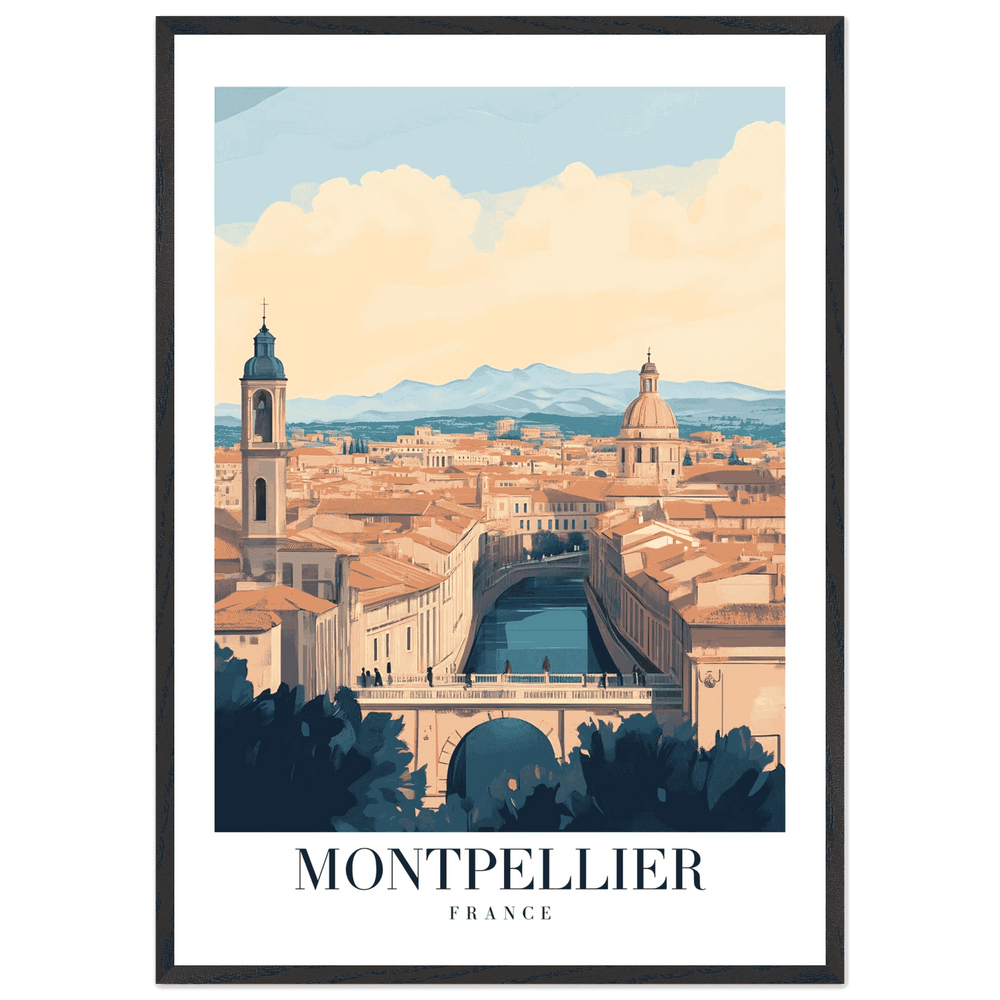 Montpellier France Wall Art - Vibrantwalls