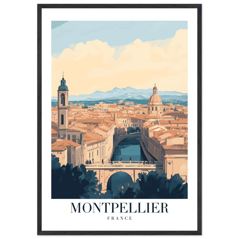 Montpellier France Wall Art - Vibrantwalls