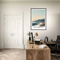 Salt Lake City Wall Art - Vibrantwalls